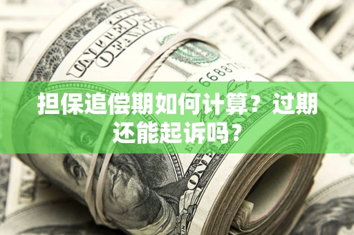 济南担保追偿期如何计算？过期还能起诉吗？